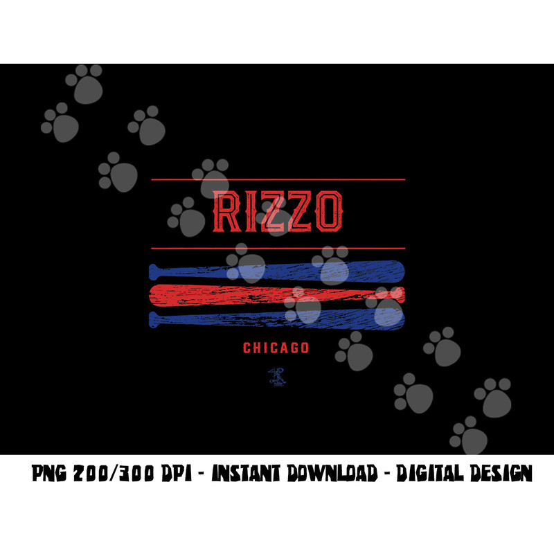 Anthony Rizzo Vintage Baseball Bat Gameday png, sublimation copy.jpg