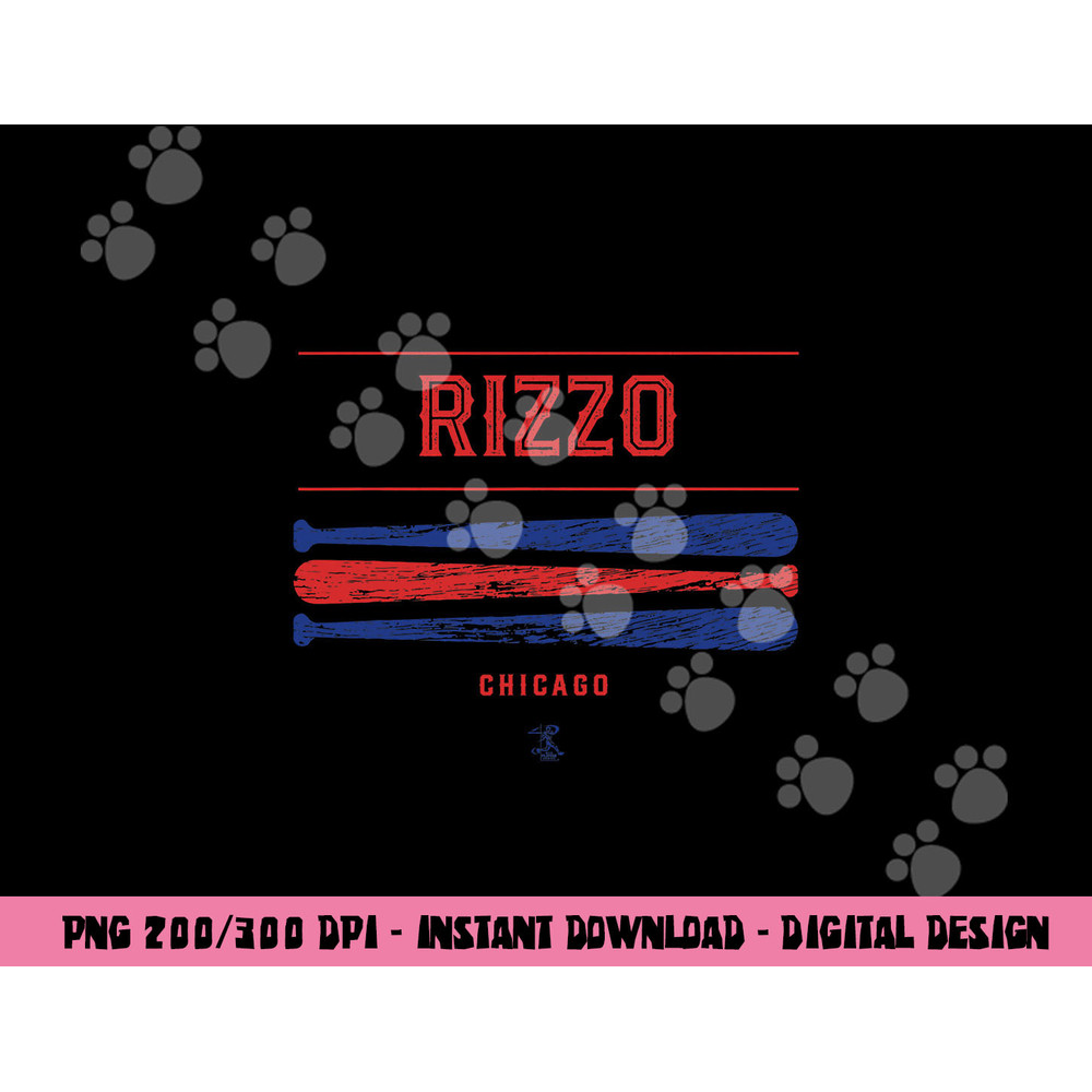 Anthony Rizzo Vintage Baseball Bat Gameday png, sublimation copy.jpg