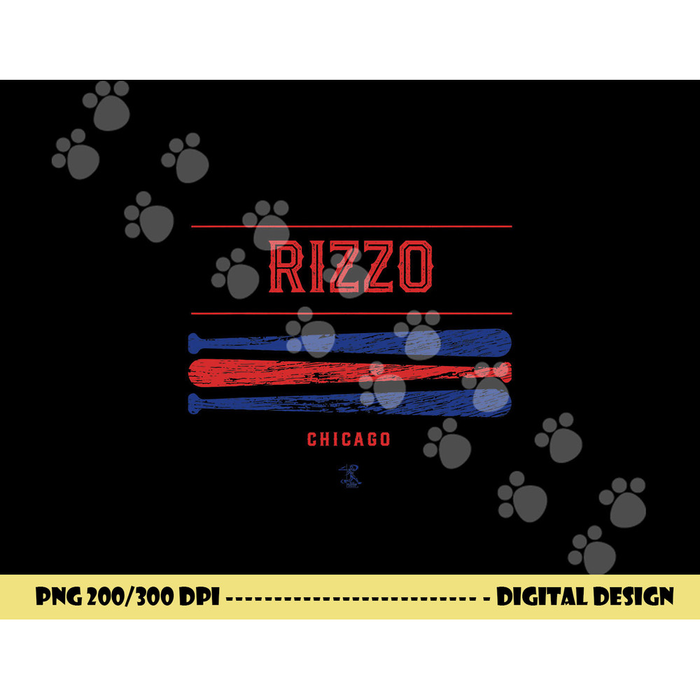 Anthony Rizzo Vintage Baseball Bat Gameday png, sublimation copy.jpg