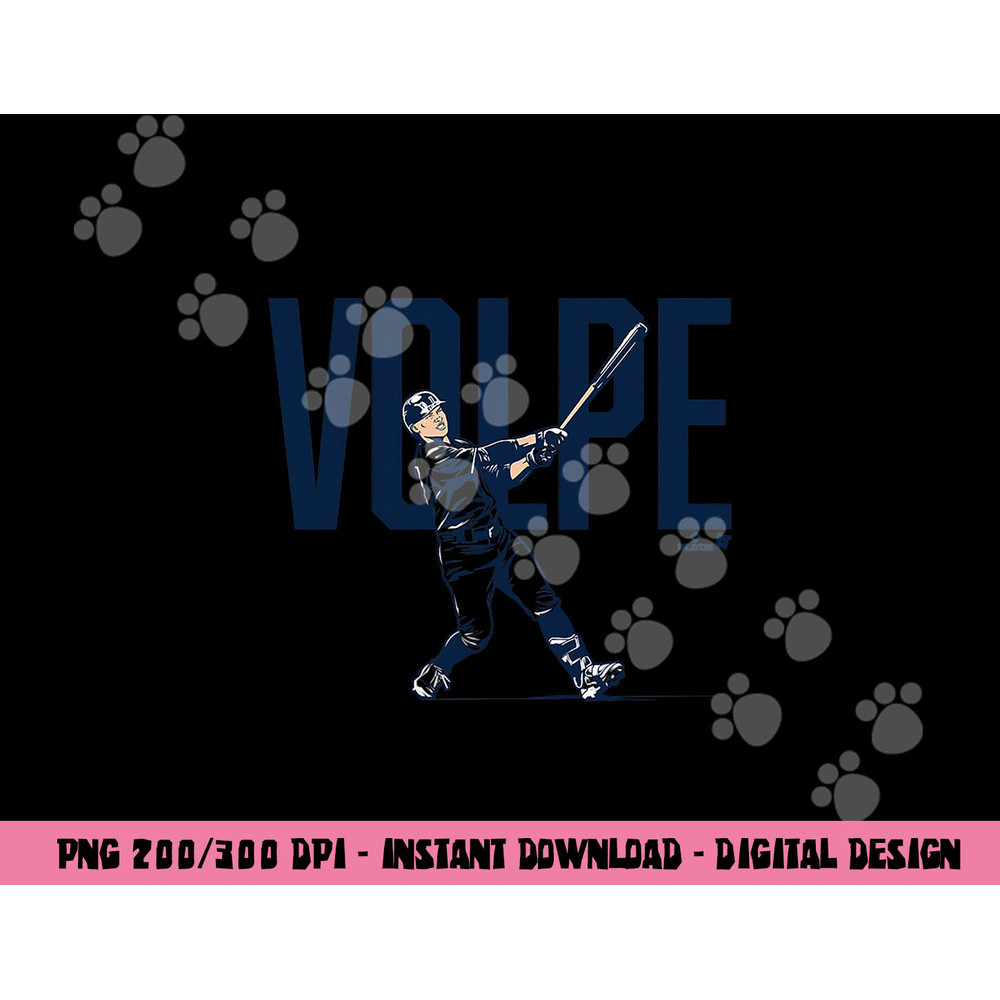 Anthony Volpe - Swing - New York Baseball png, sublimation copy.jpg