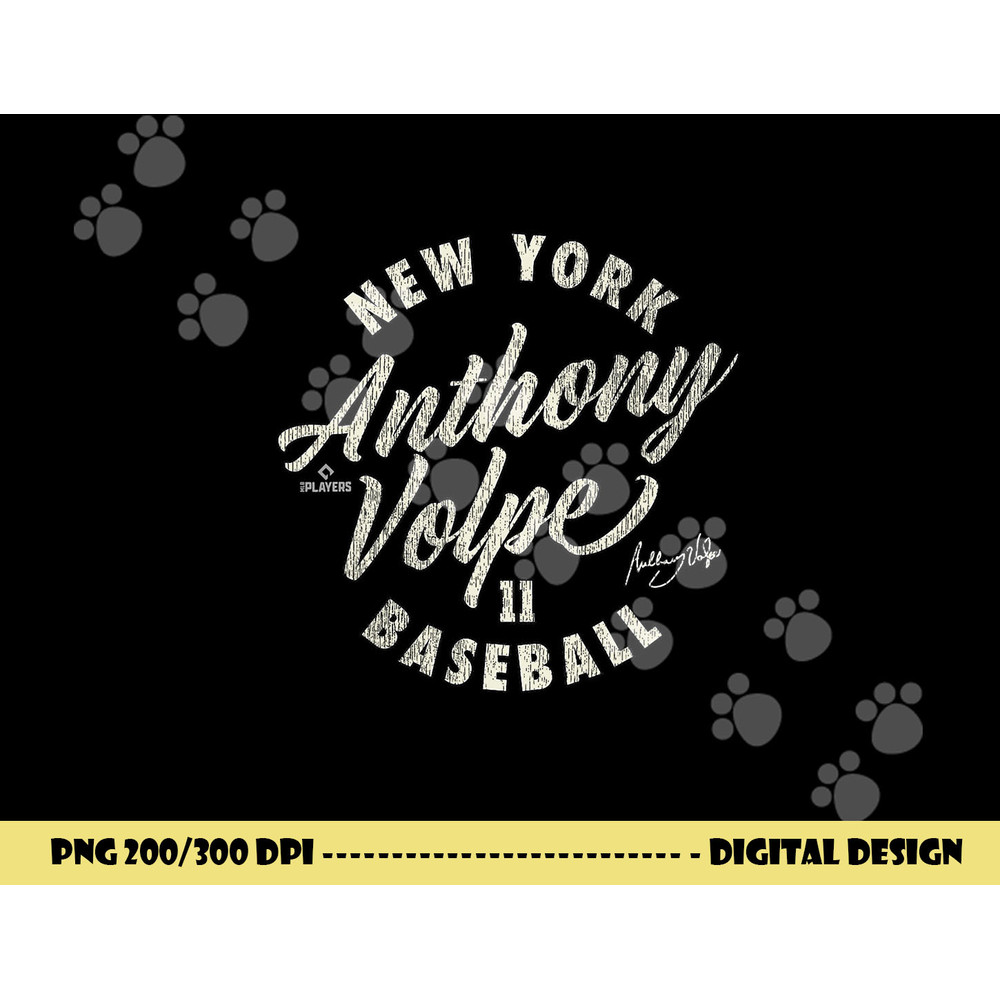 Anthony Volpe New York Baseball Vintage Cursive MLBPA png, sublimation copy.jpg