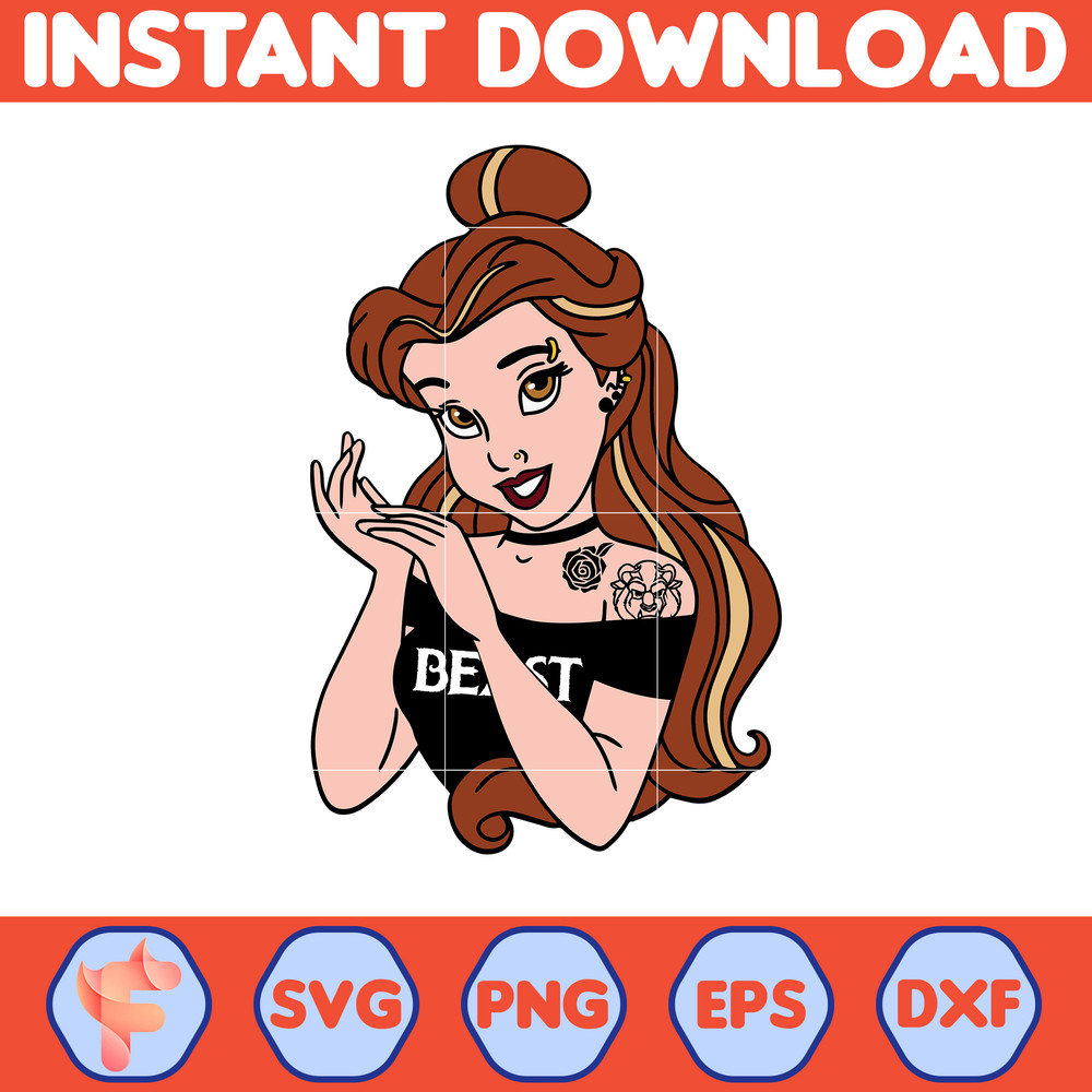Disney Beauty And The Beast SVG, Belle Svg, Disney Svg,Beauty and The Beast Disney SVG, Beauty And The Beast Svg, Instant Download (49).jpg