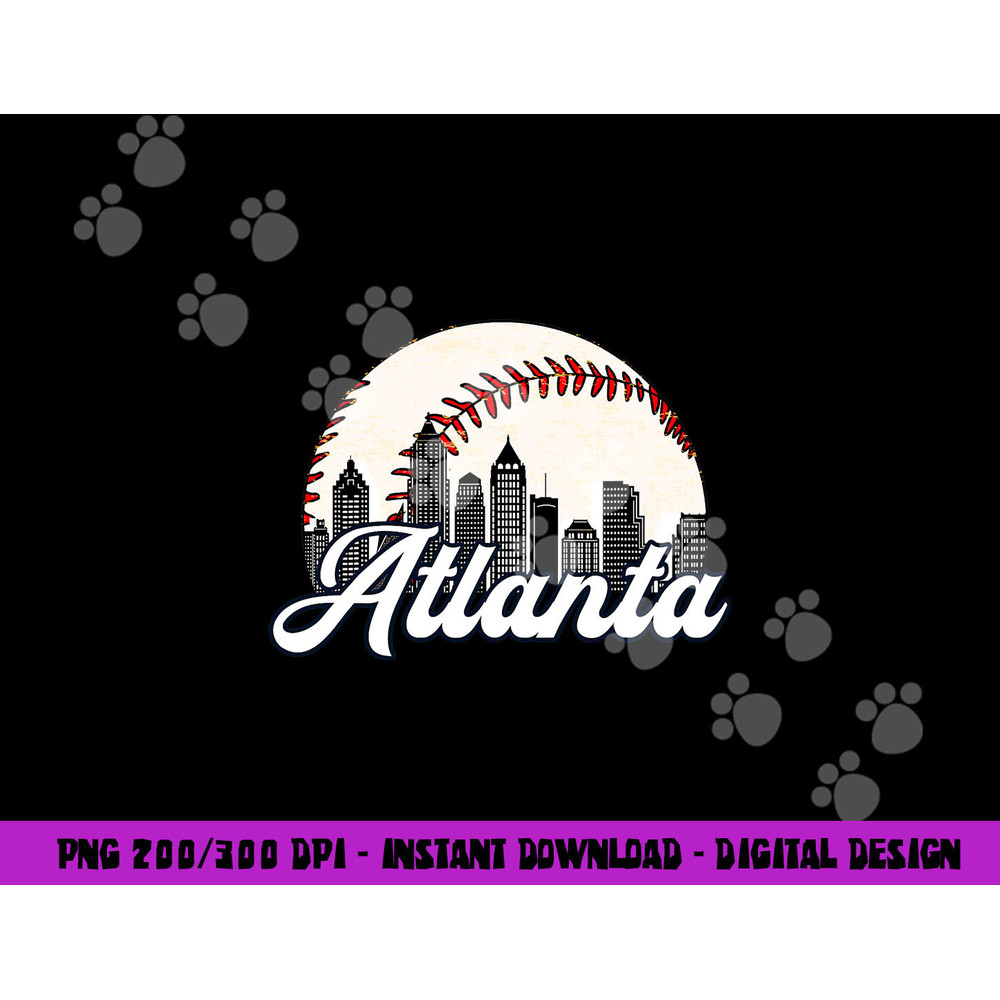 Atlanta Baseball Skyline Atlanta Cityscape png, sublimation copy.jpg