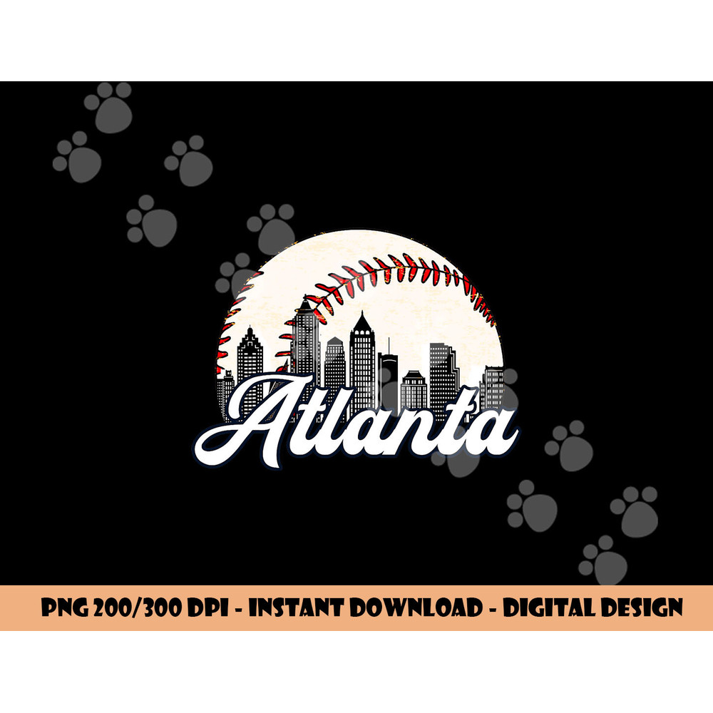 Atlanta Baseball Skyline Atlanta Cityscape png, sublimation copy.jpg