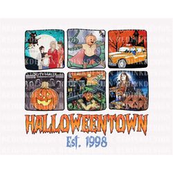 Halloween Townn 1998 PNG, Halloween Pumpkin Png, Halloween Png, Spooky Vibes Png, Fall Png, Trick Or Treat Png, Boo Png,