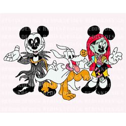 Halloween Mouse And Friends SVG, Horror Halloween Svg, Spooky Vibes Svg, Trick Or Treat Svg, Halloween Masquerade Svg, H