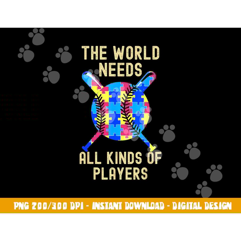 Autism Awareness All Kinds Minds Autistic Support Baseball png, sublimation copy.jpg