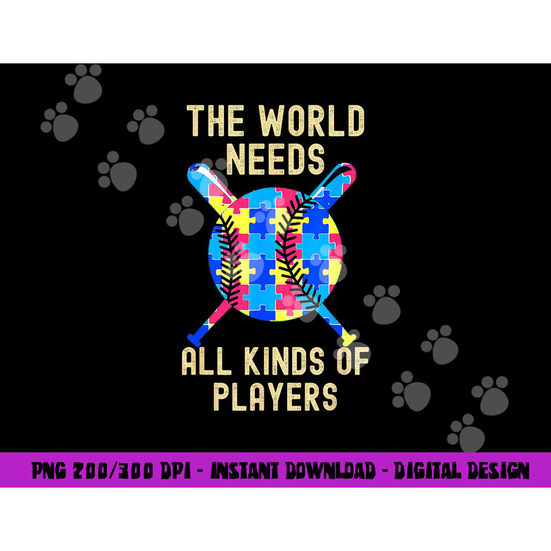 Autism Awareness All Kinds Minds Autistic Support Baseball png, sublimation copy.jpg