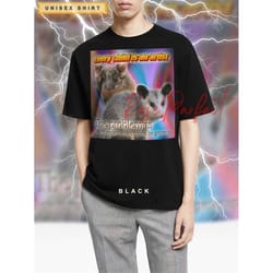 every child is an artist the problem t-shirt - opposum meme, raccoon eating trash, cute trash panda shirt, funny trash r