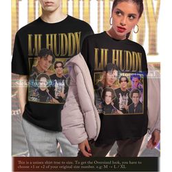 lil huddy vintage shirt, lil huddy homage tshirt, lil huddy fan tees, lil huddy retro 90s sweater, lil huddy merch, lilh