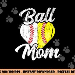 ball mom baseball softball mama team sports copy