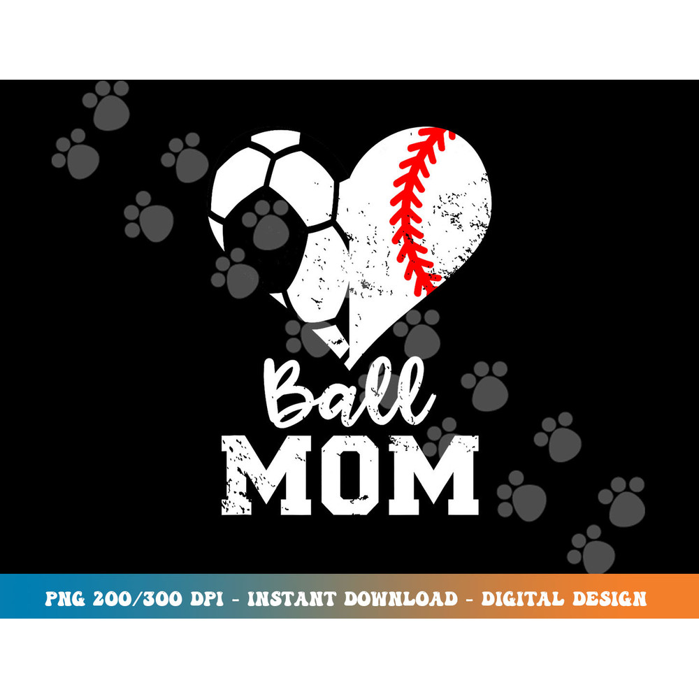 Ball Mom Heart Funny Baseball Soccer Mom png, sublimation copy.jpg