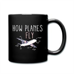 pilot mug, airplane mug, aviation mug, funny pilot mug, aviation gifts, pilot gift, gift for him, gift for pilot, pilot