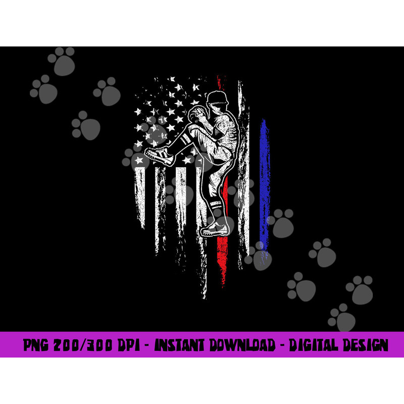 Baseball American Flag Pitcher USA Pitching 4th Of July Gift png, sublimation copy.jpg