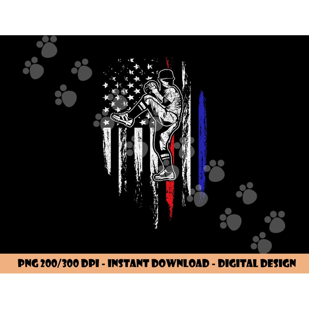 Baseball American Flag Pitcher USA Pitching 4th Of July Gift png, sublimation copy.jpg
