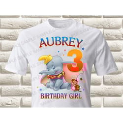 dumbo iron on transfer, dumbo birthday girl iron on transfer, dumbo birthday shirt iron on transfer, dumbo shirt, dumbo