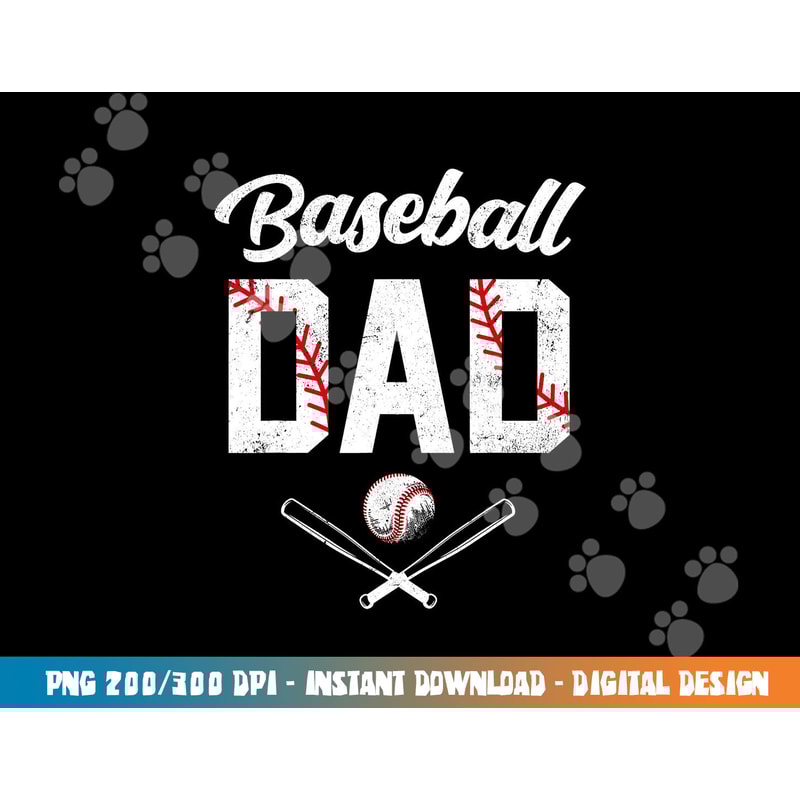 Baseball Dad Happy Fathers Day Shirts for Men Wife Daughter png, sublimation copy.jpg