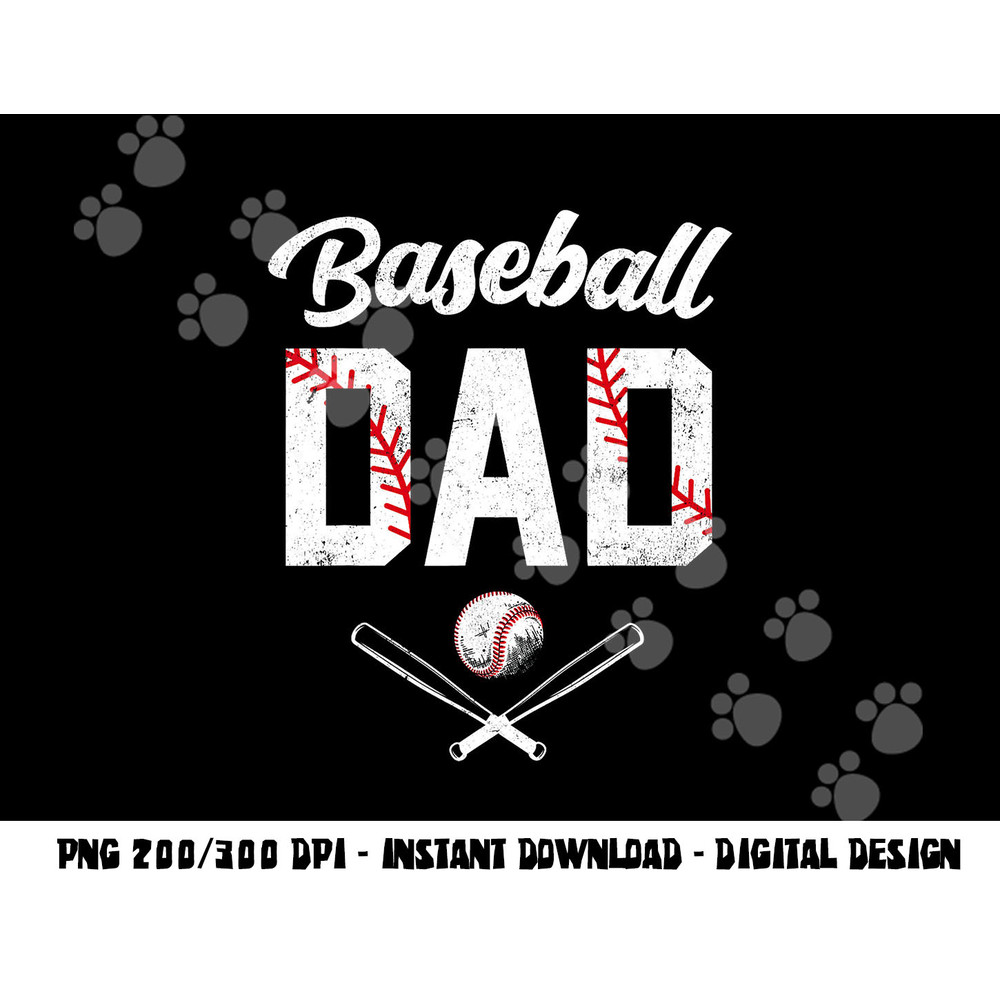Baseball Dad Happy Fathers Day Shirts for Men Wife Daughter png, sublimation copy.jpg
