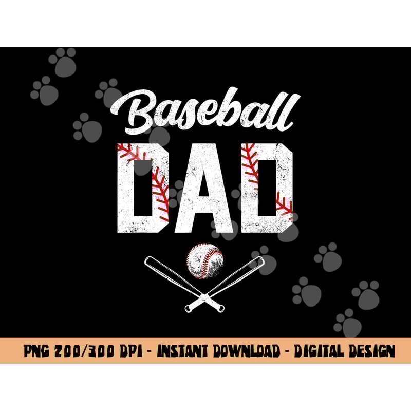 Baseball Dad Happy Fathers Day Shirts for Men Wife Daughter png, sublimation copy.jpg