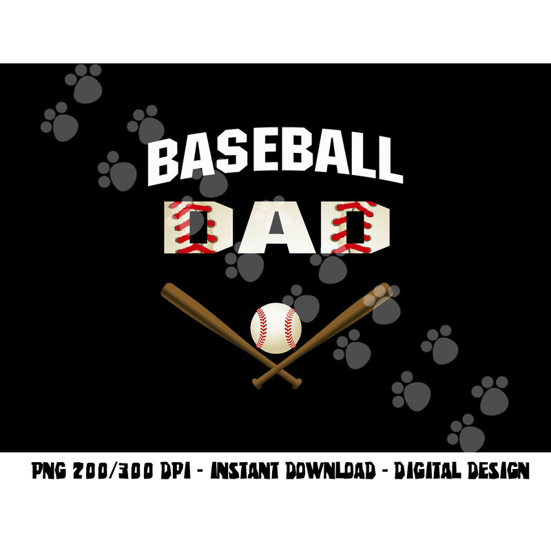 Baseball Dad shirt - Best gift idea for fathers tee png, sublimation copy.jpg