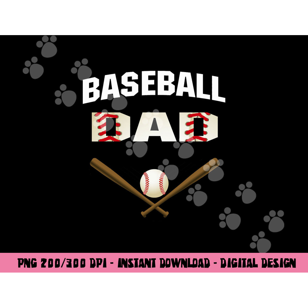 Baseball Dad shirt - Best gift idea for fathers tee png, sublimation copy.jpg