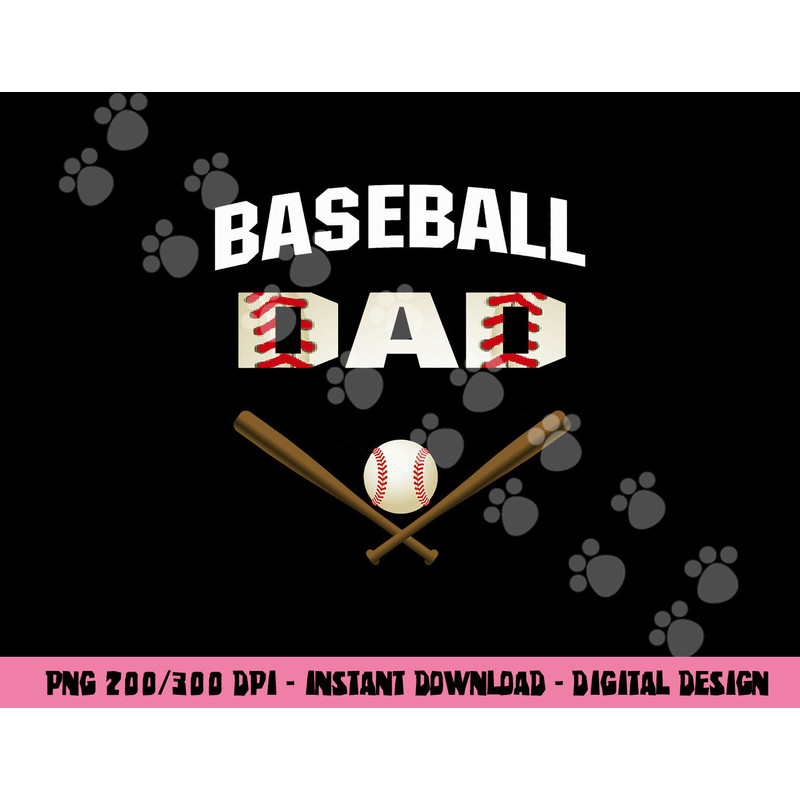 Baseball Dad shirt - Best gift idea for fathers tee png, sublimation copy.jpg
