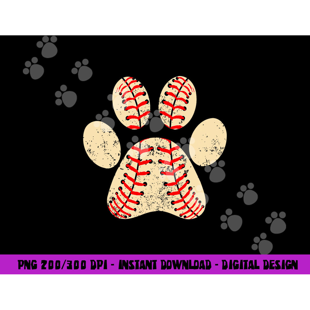 Baseball Dog Paw Print Sports Puppy Lover Mom Dad png, sublimation copy.jpg