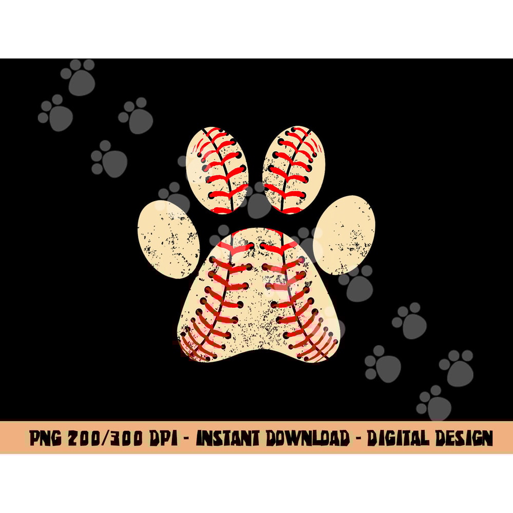 Baseball Dog Paw Print Sports Puppy Lover Mom Dad png, sublimation copy.jpg
