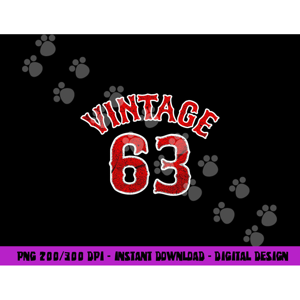 Baseball Fan Vintage 63 born 1963 60th Birthday 60 year old png, sublimation copy.jpg