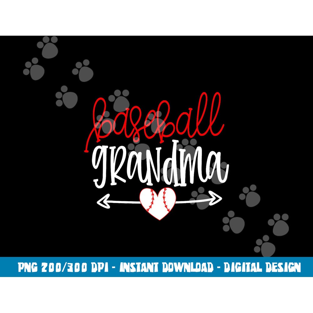 Baseball Grandma Shirt from Grandson Arrow Cute Heart Game png, sublimation copy.jpg