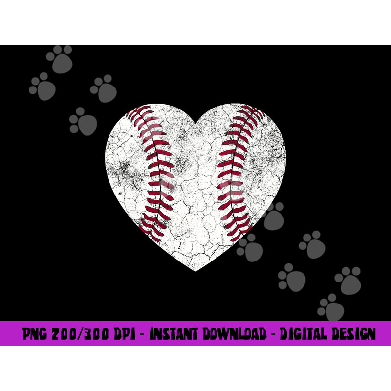 Baseball Heart Shirt Cute Mom Dad Men Women Softball Gift png, sublimation copy.jpg