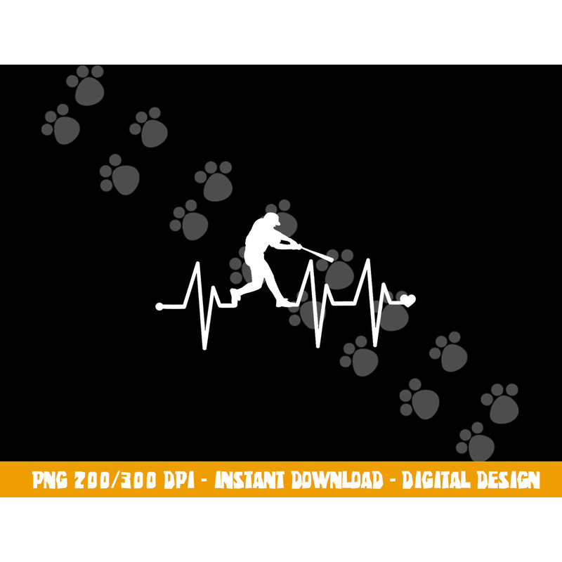 Baseball Heartbeat Pulse Shirt - Funny Baseball png, sublimation copy.jpg