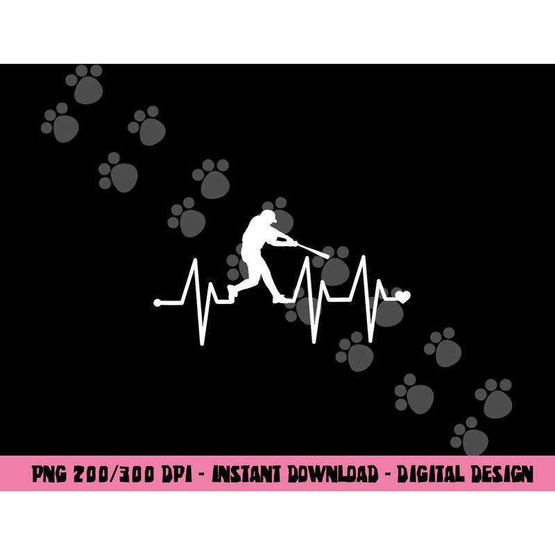Baseball Heartbeat Pulse Shirt - Funny Baseball png, sublimation copy.jpg