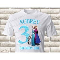 frozen iron on transfer frozen birthday girl iron on transfer frozen birthday shirt iron on transfer frozen shirt frozen