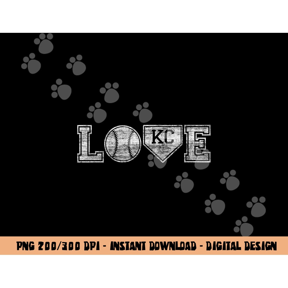 Baseball Kansas City Love Blue Color Royal, National Pastime png, sublimation copy.jpg