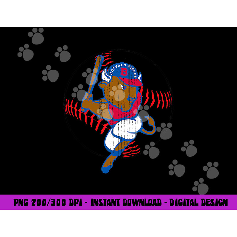 baseball lover bisons buffalo cute copy.jpg
