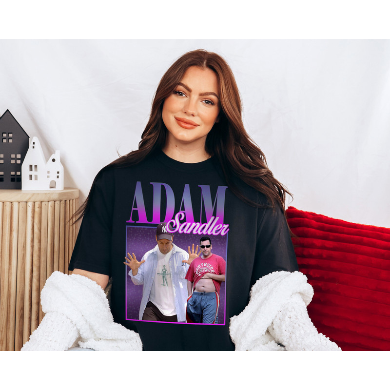 Adam Sandler Homage SWEATSHIRT, ADAM SANDLER 90s Style Sweatshirt, Adam Sandler Hoodie, Adam Sandler Fan Gift - 2.jpg