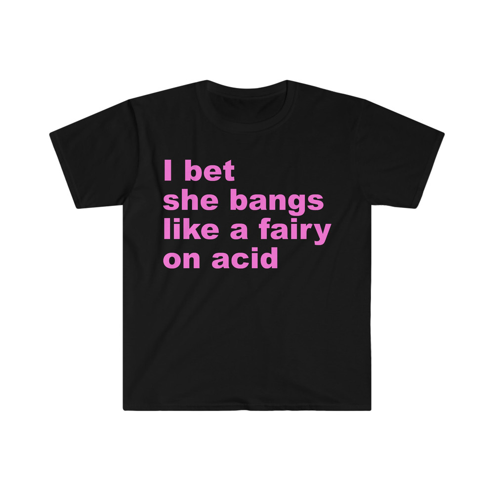 Fairy on Acid Y2K Slogan Baby Tee Aesthetic Pinterest Tees Shirts TShirts T-Shirt Graphic Crop Top Tops T-Shirts Tumblr - 2.jpg