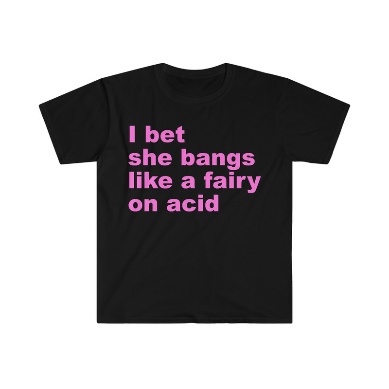 Fairy on Acid Y2K Slogan Baby Tee Aesthetic Pinterest Tees Shirts TShirts T-Shirt Graphic Crop Top Tops T-Shirts Tumblr - 2.jpg
