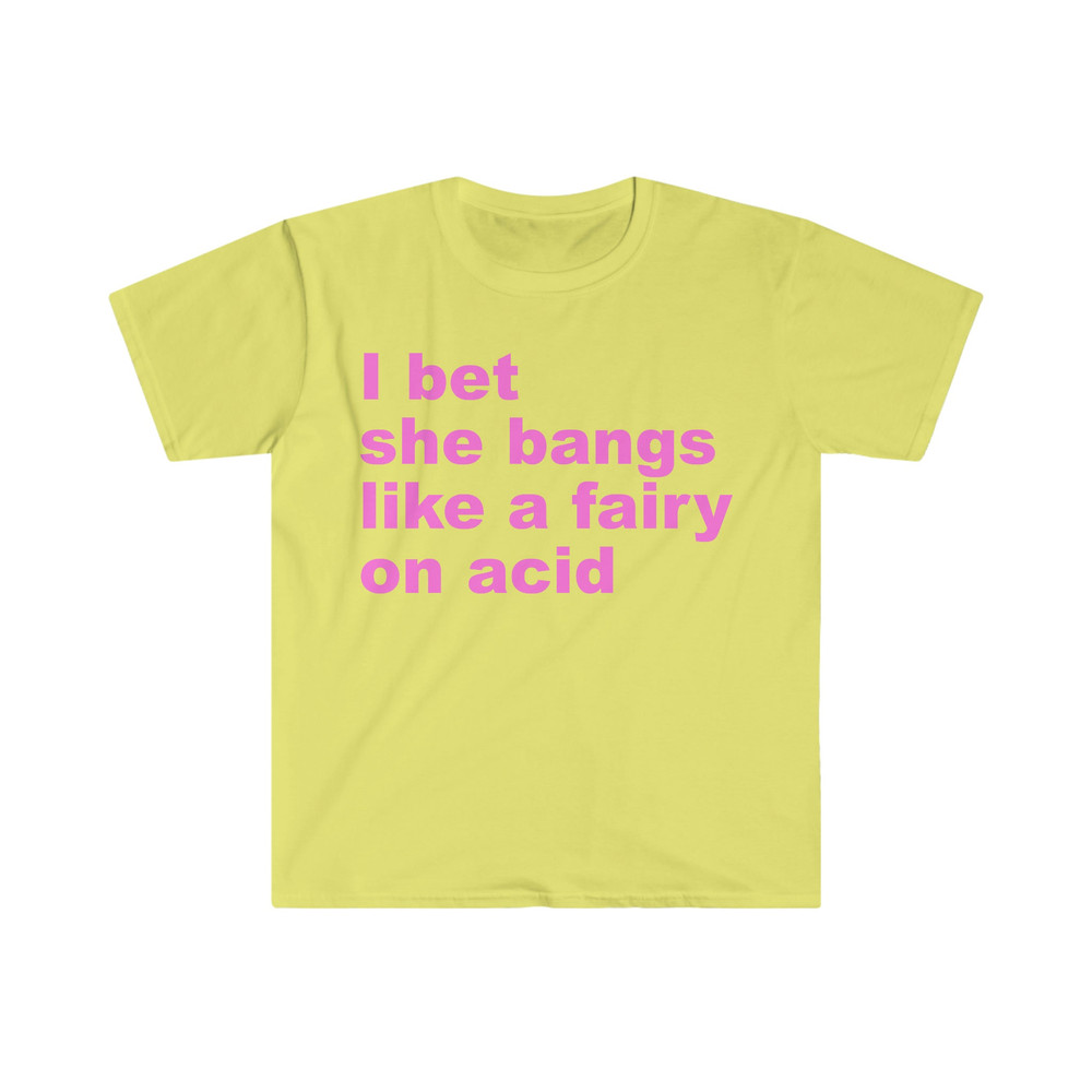 Fairy on Acid Y2K Slogan Baby Tee Aesthetic Pinterest Tees Shirts TShirts T-Shirt Graphic Crop Top Tops T-Shirts Tumblr - 4.jpg