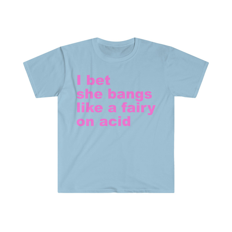 Fairy on Acid Y2K Slogan Baby Tee Aesthetic Pinterest Tees Shirts TShirts T-Shirt Graphic Crop Top Tops T-Shirts Tumblr - 5.jpg