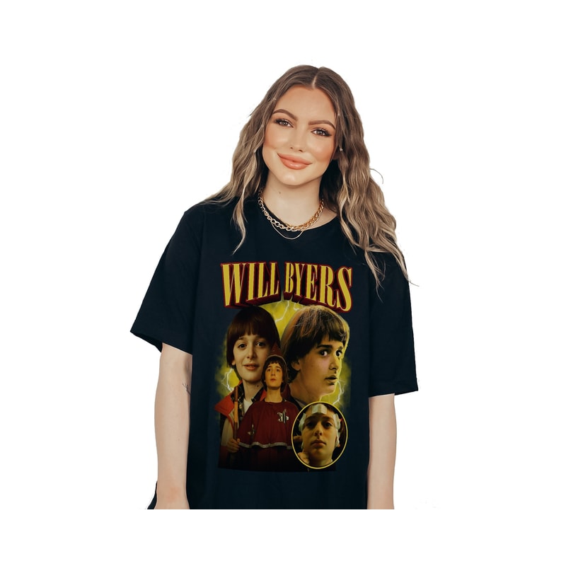 Will Byers SHIRT, Noah Schnapp Tshirt, STRANGER THINGS Shirt, Oversize Shirt Unisex Shirt Stranger Things Fan Gift - 1.jpg