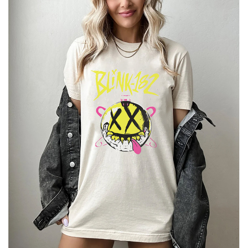 Comfort Colors® Blink 182 Shirt, Blink 182 Band Tee, Vintage Band Tee, Blink 182 Concert Tshirt, Graphic Shirt, Punk Rock Shirt - 3.jpg