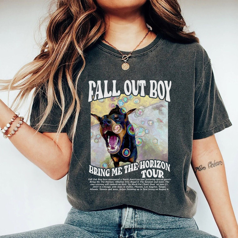 Comfort Colors® Fall Out Boy Shirt, Fall Out Boy Bootleg Shirt, Fall Out Boy Tour Shirt, So Much (for) Stardust Shirt, Fall Out Boy concert - 1.jpg