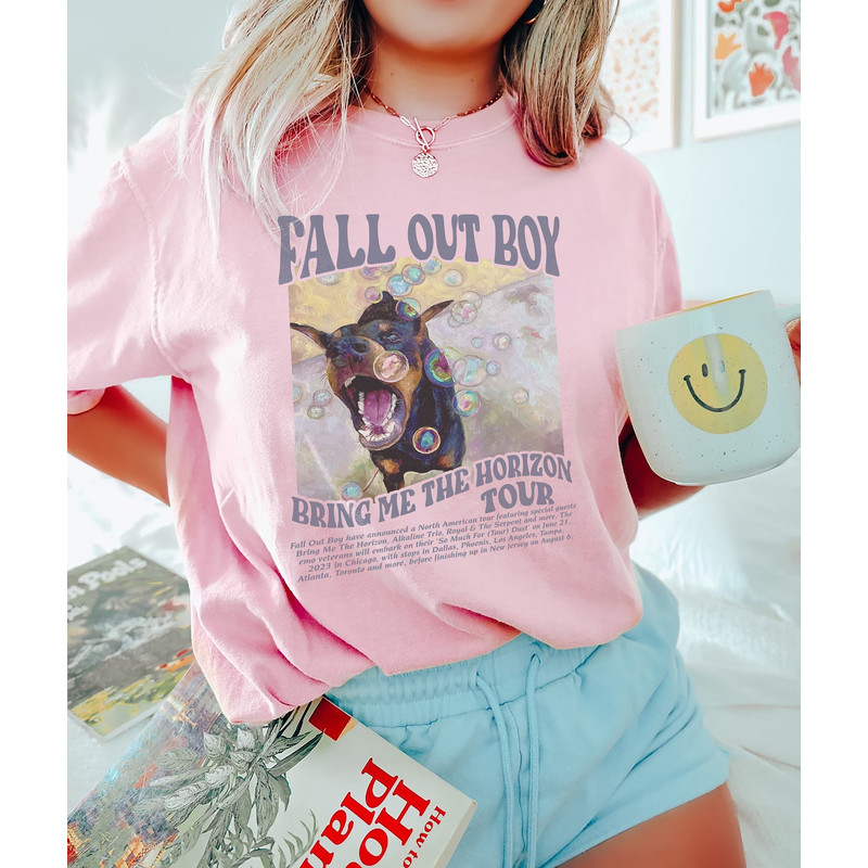 Comfort Colors® Fall Out Boy Shirt, Fall Out Boy Bootleg Shirt, Fall Out Boy Tour Shirt, So Much (for) Stardust Shirt, Fall Out Boy concert - 2.jpg