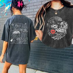 vintage arctic monkeys shirt, arctic monkeys 2023 tour t-shirt,