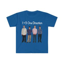 funny meme tshirt, one direction weezer tee, i love - heart 1d parody shirt, gift shirt, pun joke gift for him, gift for