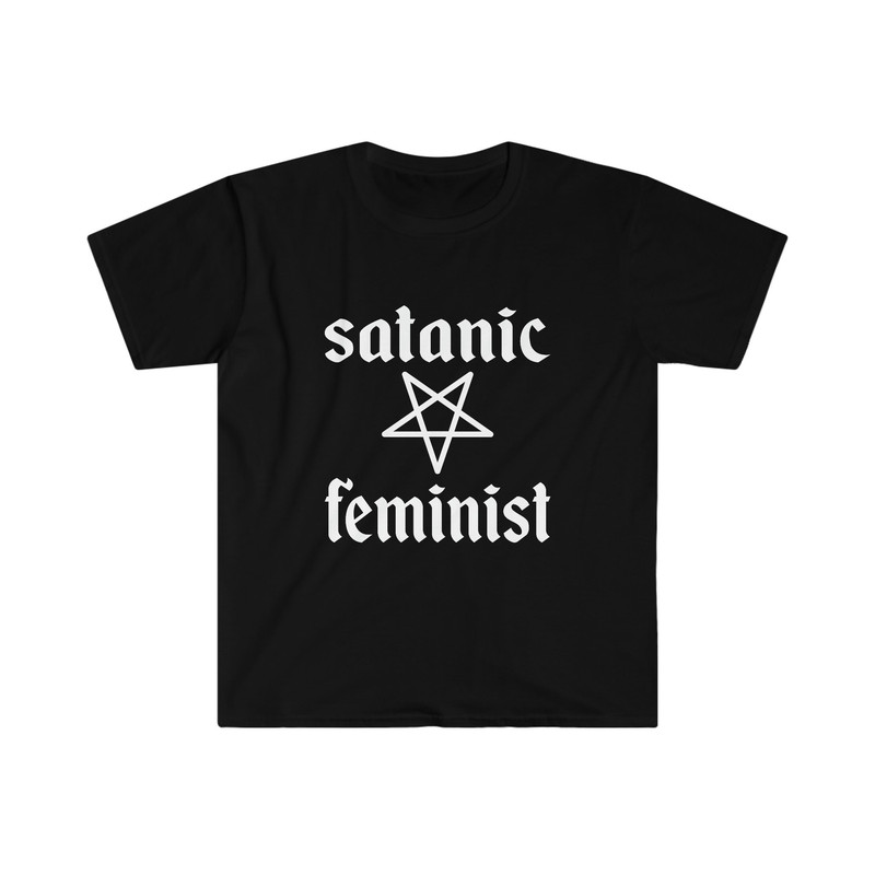 Funny Meme TShirt, SATANIC FEMINIST Joke Tee, Gift Shirt - 1.jpg