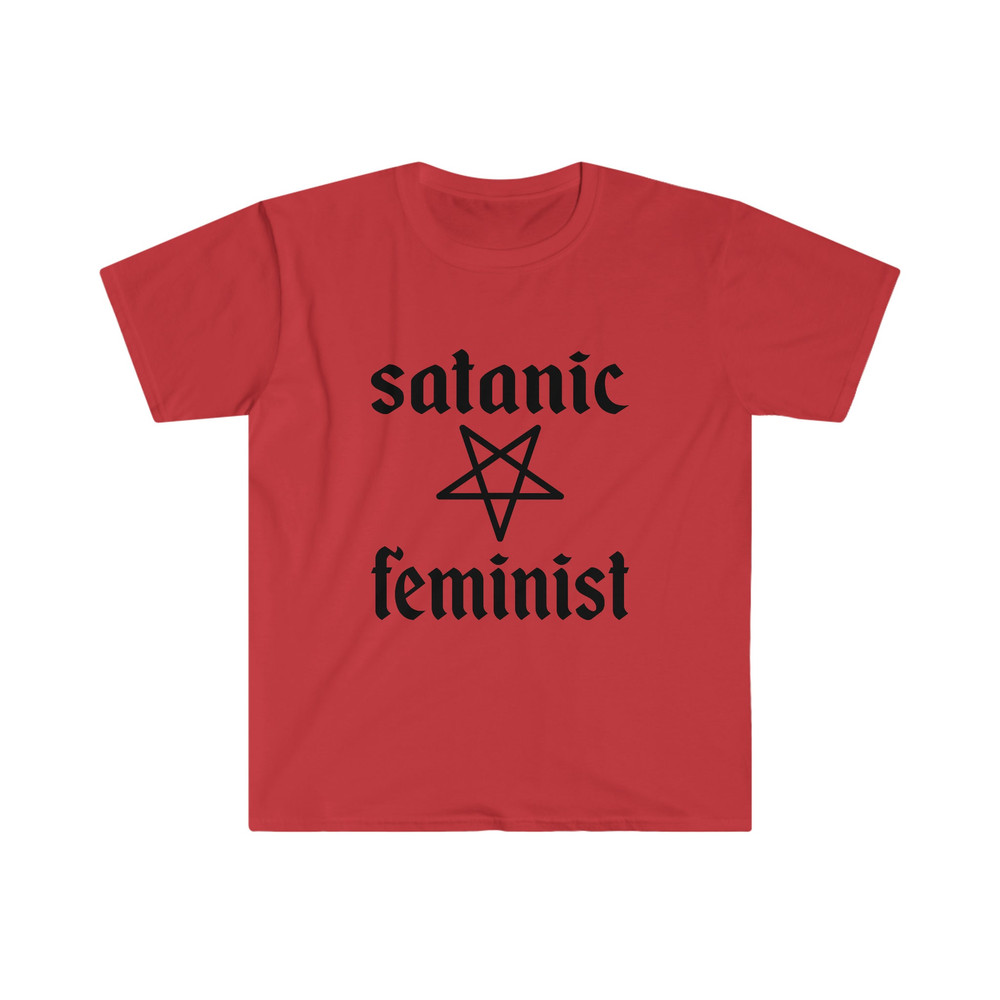 Funny Meme TShirt, SATANIC FEMINIST Joke Tee, Gift Shirt - 2.jpg