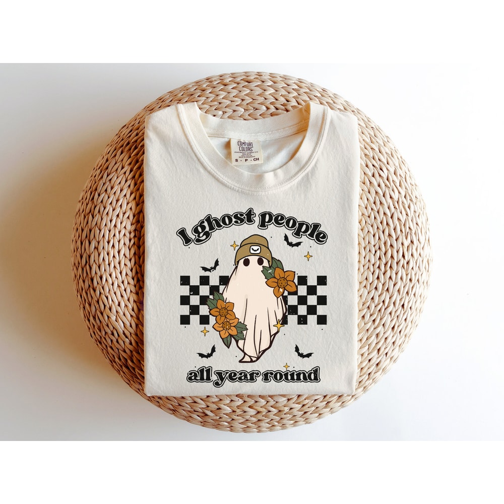 Ghost People Year Round, Cool Ghost Halloween Retro Sublimations, PNG Sublimations, Designs Downloads, Shirt Design, Sublimation Download - 6.jpg